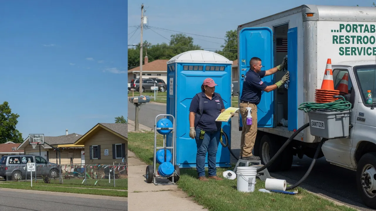 Portable Toilet Rental in Midway, TX near me